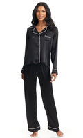 Luxury Textured Charmeuse Women's Pajama Set
