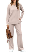 Cozy Women's 2-Piece Lounge Set for Casual Fashionistas