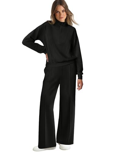 2024 Half Zip Lounge Set for Women