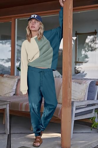 ETCYY Women's Two-Piece Lounge Sets: Comfortable Athletic Tracksuits